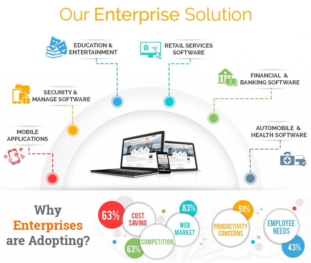 enterprises solution infographic