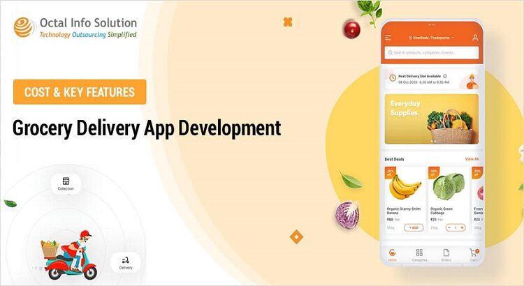 Grocery Delivery App Development - Cost and Key Features